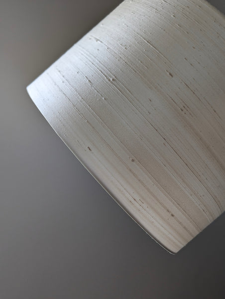 Cream Silk Lamp Shade - 15 in. D x 10 in. H
