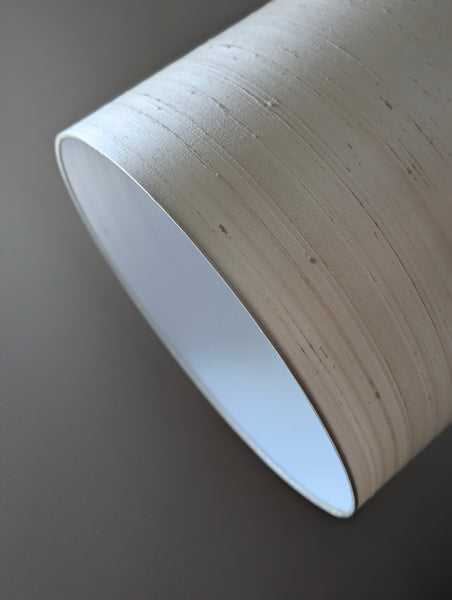 Cream Silk Lamp Shade - 15 in. D x 10 in. H