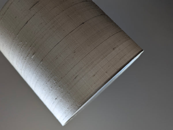 Moody Champagne Silk Lamp Shade - 11 in. D x 11 in. H