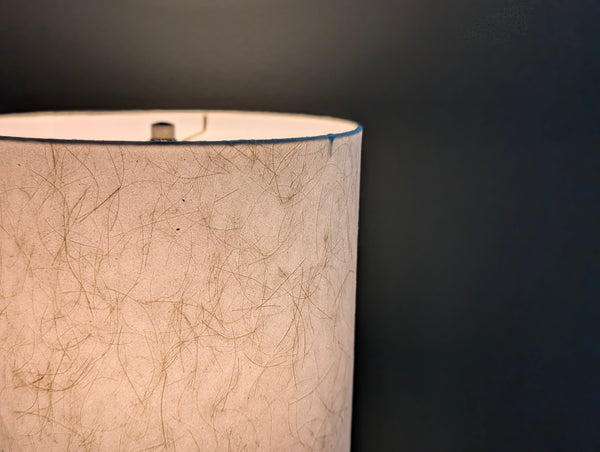 Handmade Lamp Shade in Mulberry Paper Natural