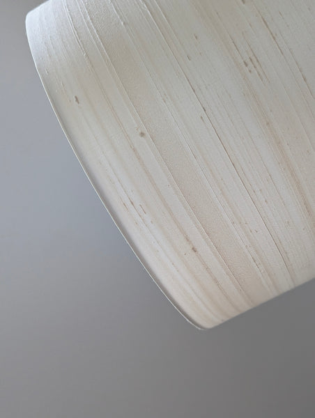 Cream Silk Lamp Shade - 15 in. D x 10 in. H