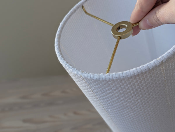 6D x 10H One-of-a-Kind Stitched Lamp Shade