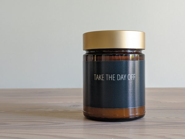 Take the Day Off Candle