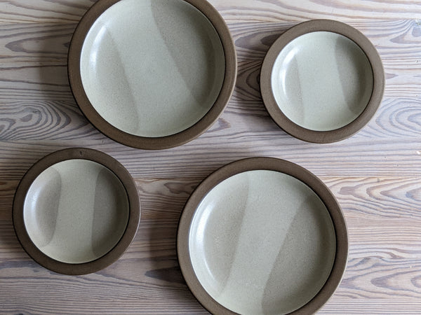 Vintage Heath Ceramics Rim Line Bread and Butter Plate in Birch Glaze