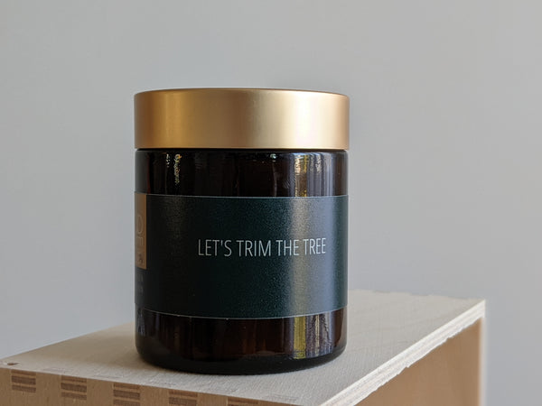 Let's Trim The Tree Candle