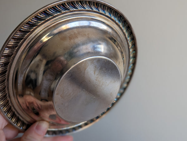 Vintage William Rogers Silver Candle