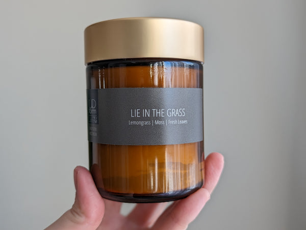 Lie In The Grass Candle
