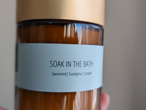 Soak In The Bath Candle