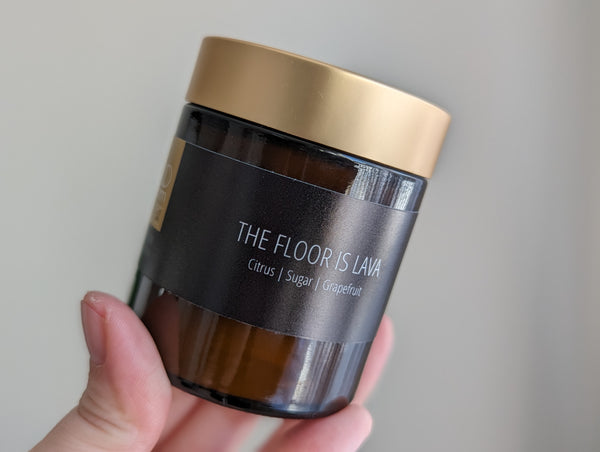 The Floor is Lava Candle